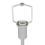Lampa stołowa nowoczesna w szarym kolorze Ellen NO2213745010 - Nordlux